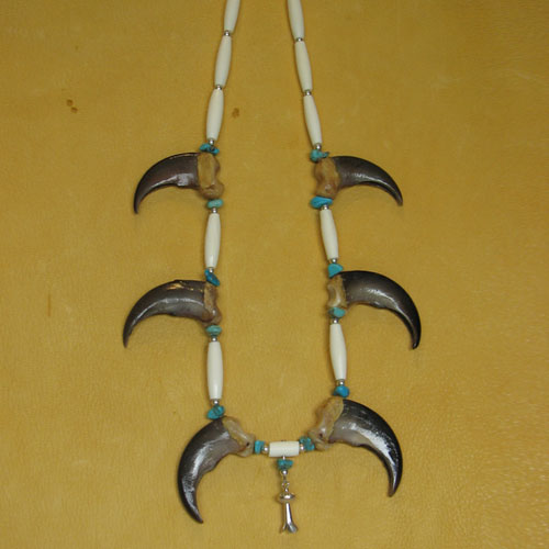 Native american bear claw jewelry on sale