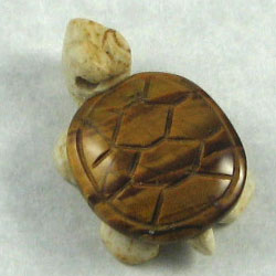 Tigereye Gemstone Turtle