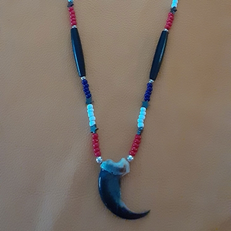 Veteran's Honor Bear Claw Necklace